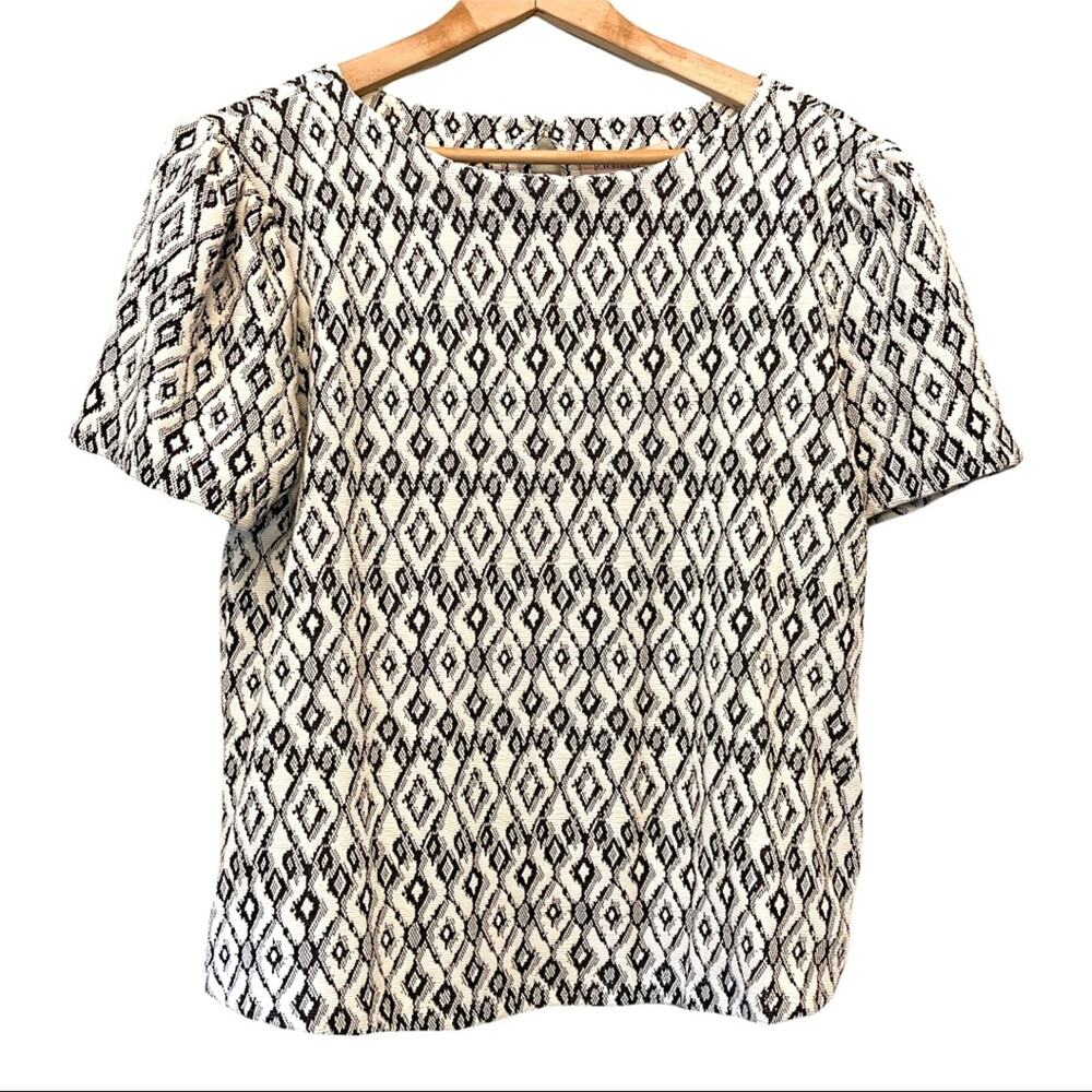Philosophy Diamond Textured Top Blouse size XL Shirt NWT
